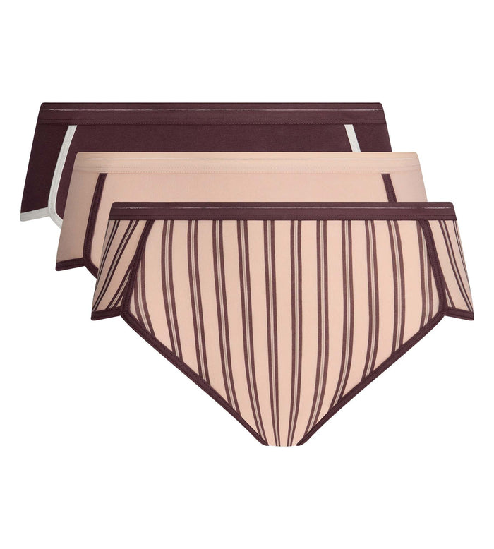Lot de 3 shorty femme rose sable Dim x Ines de la Fressange