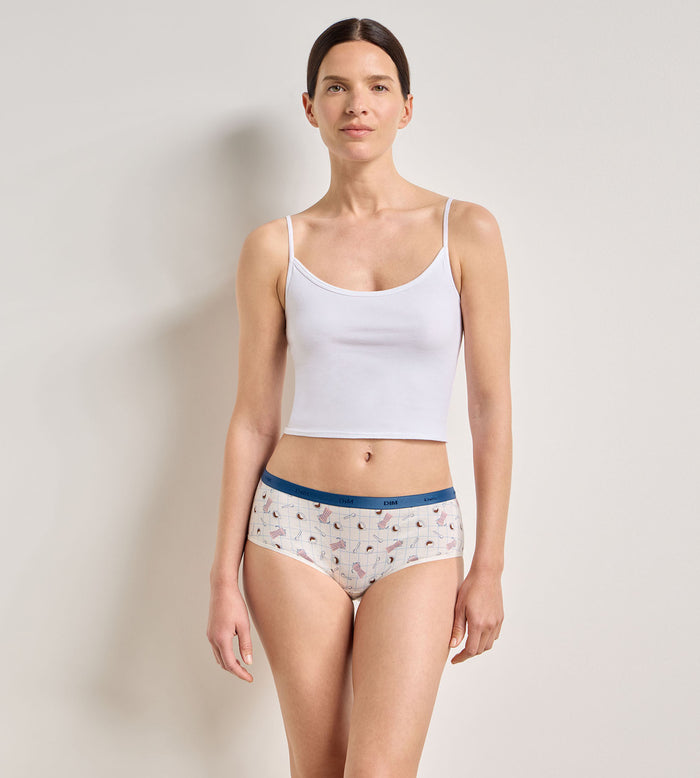 Lot de 3 shortys matin doux Les Pockets Coton