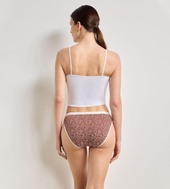 Lot de 5 culottes délice café Les Pockets Coton