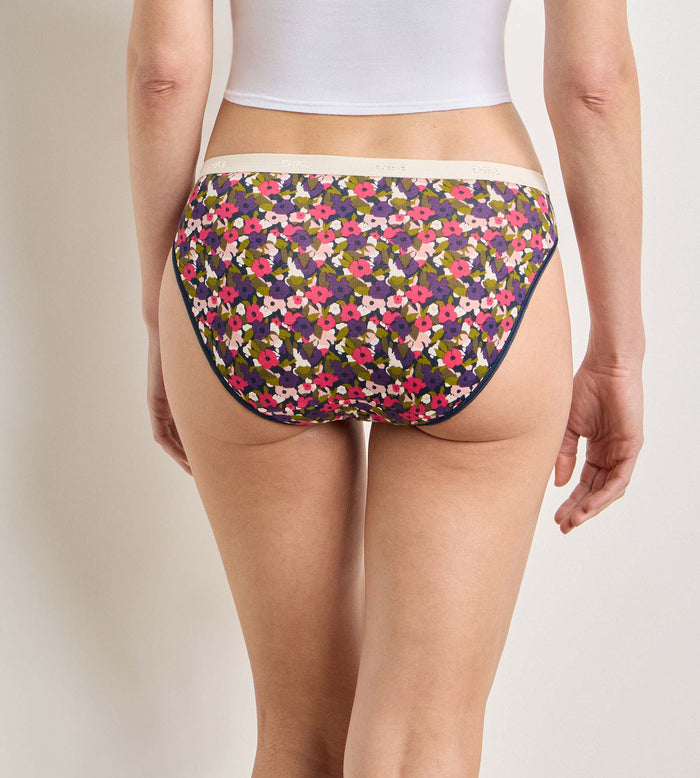 Lot de 5 culottes éclat floral Les Pockets Coton