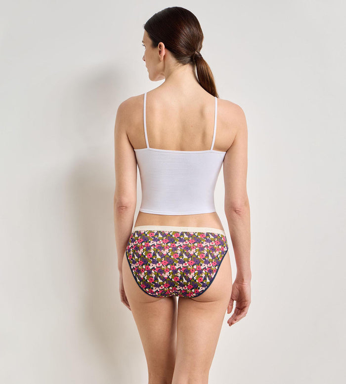 Lot de 5 culottes éclat floral Les Pockets Coton