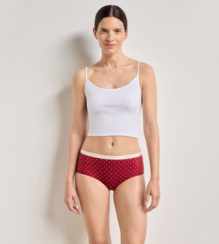 Lot de 5 shortys neige brune Les Pockets Coton