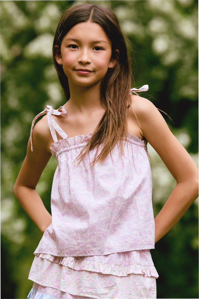 Made With Liberty Fabrics Tween Fiorella Top