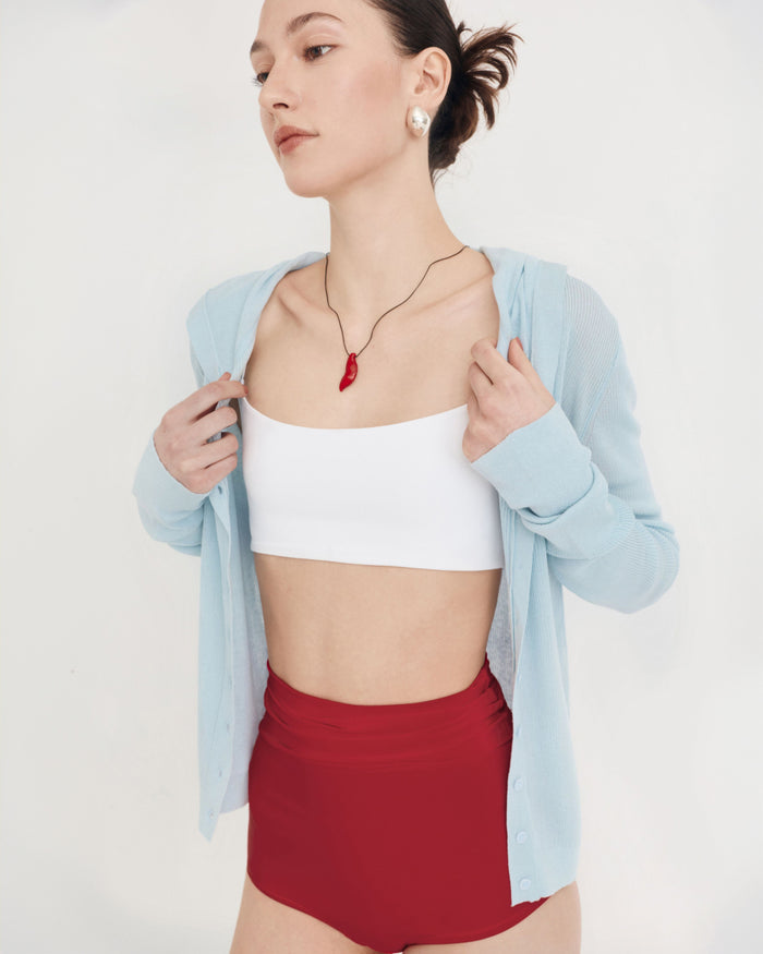 MAGGIE BIKINI BOTTOM RED