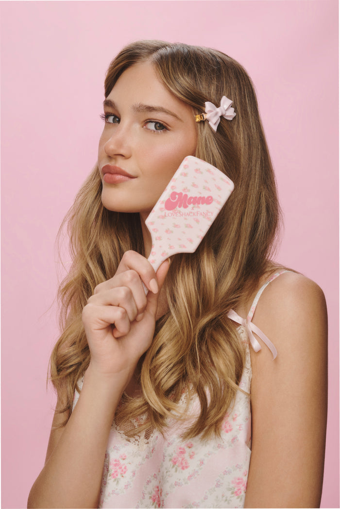 Mane x LoveShackFancy Mini Detangling Brush