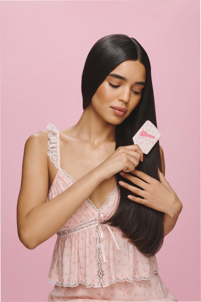Mane x LoveShackFancy Mini Detangling Brush
