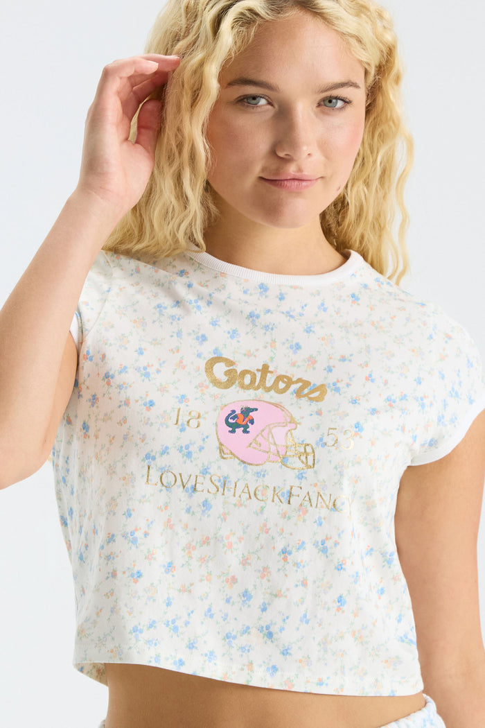 Marykate Ringer Tee - BLUE CRUSH