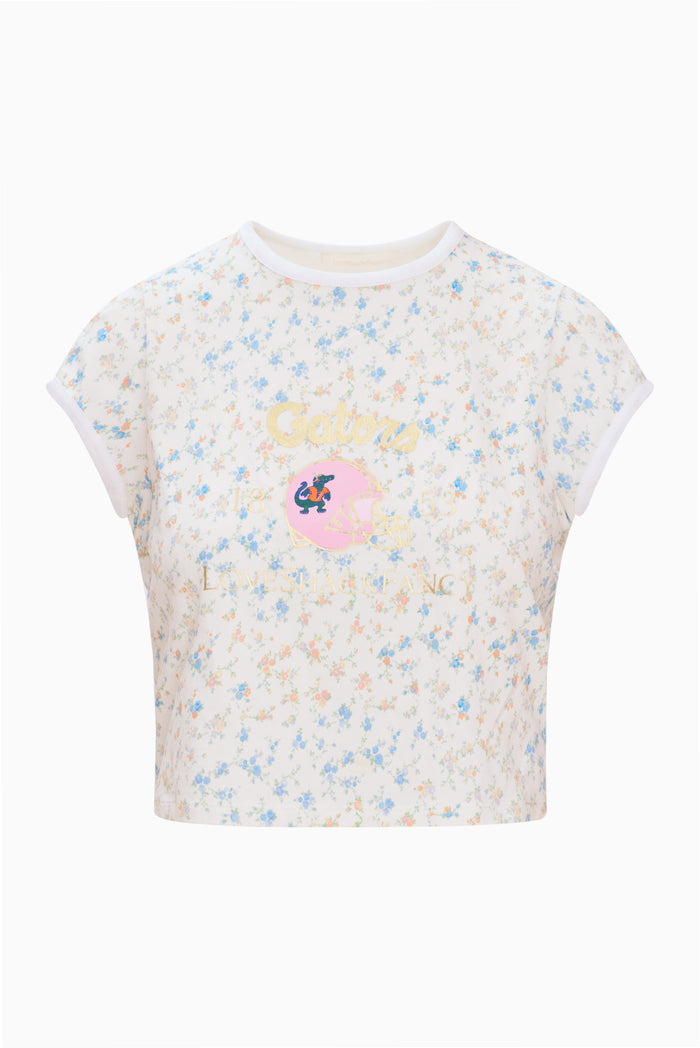 Marykate Ringer Tee - BLUE CRUSH