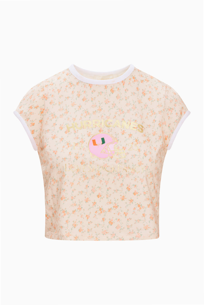 Marykate Ringer Tee - SWEET CITRUS