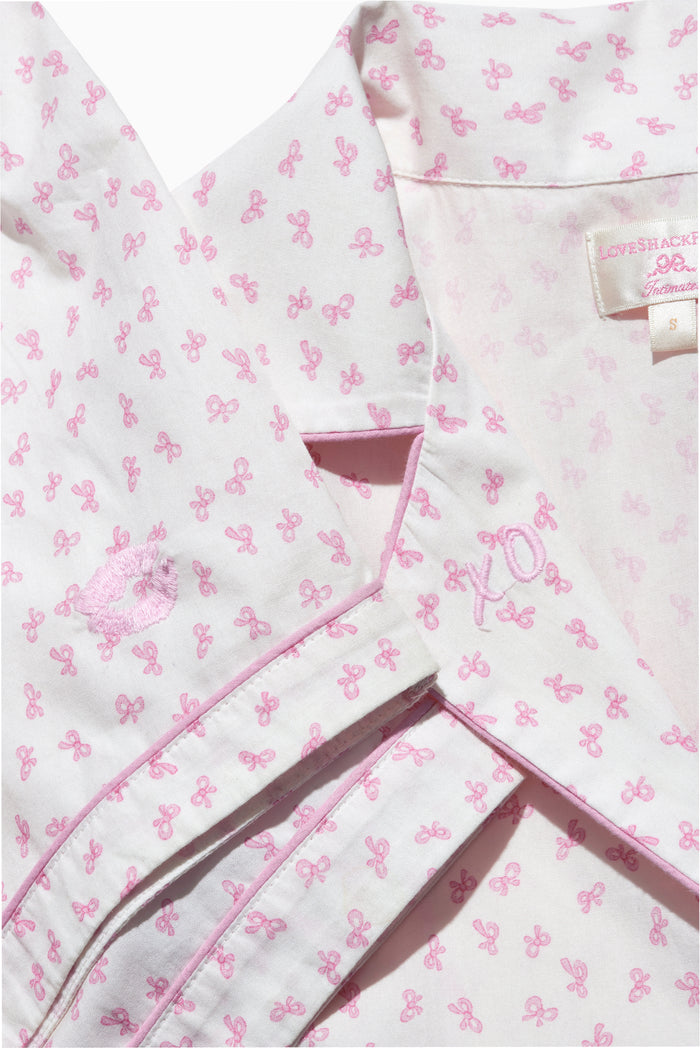 Midnight Haze Polo PJ Short Set