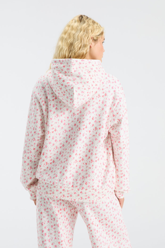 Nacova Hoodie - CRIMSON ROSE