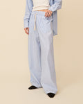 NOAH PANTS BLUE BOLD STRIPE