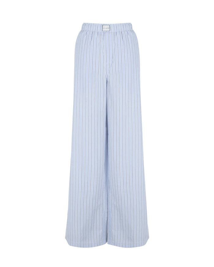 NOAH PANTS BLUE BOLD STRIPE