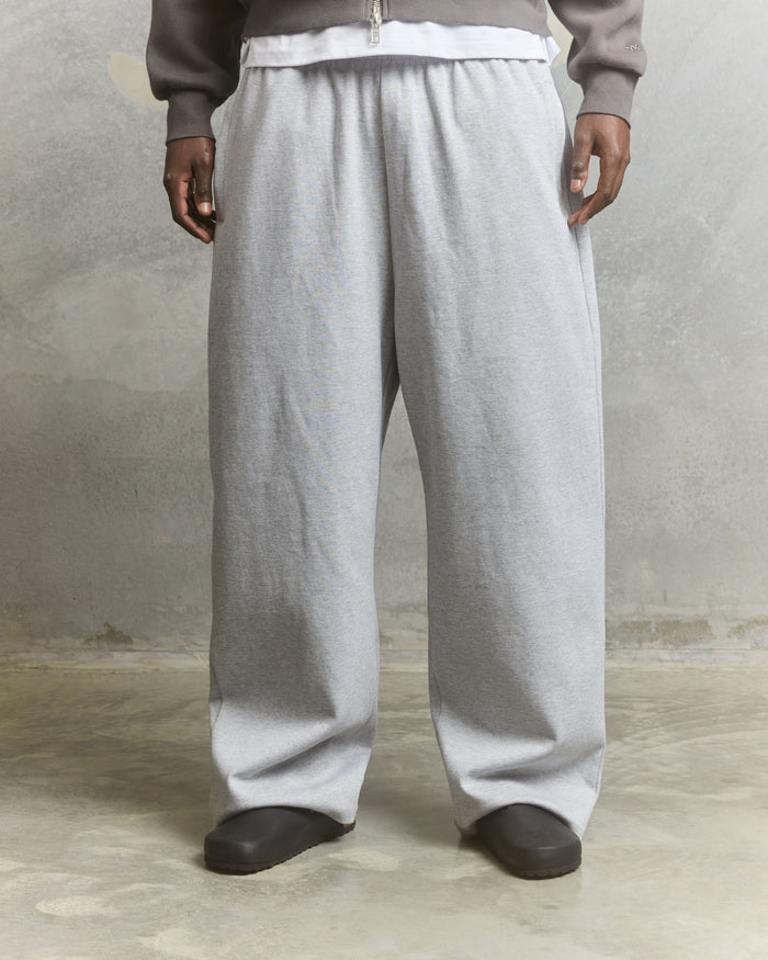 Nothing 400 Wide Leg Sweatpants | Heather Grey