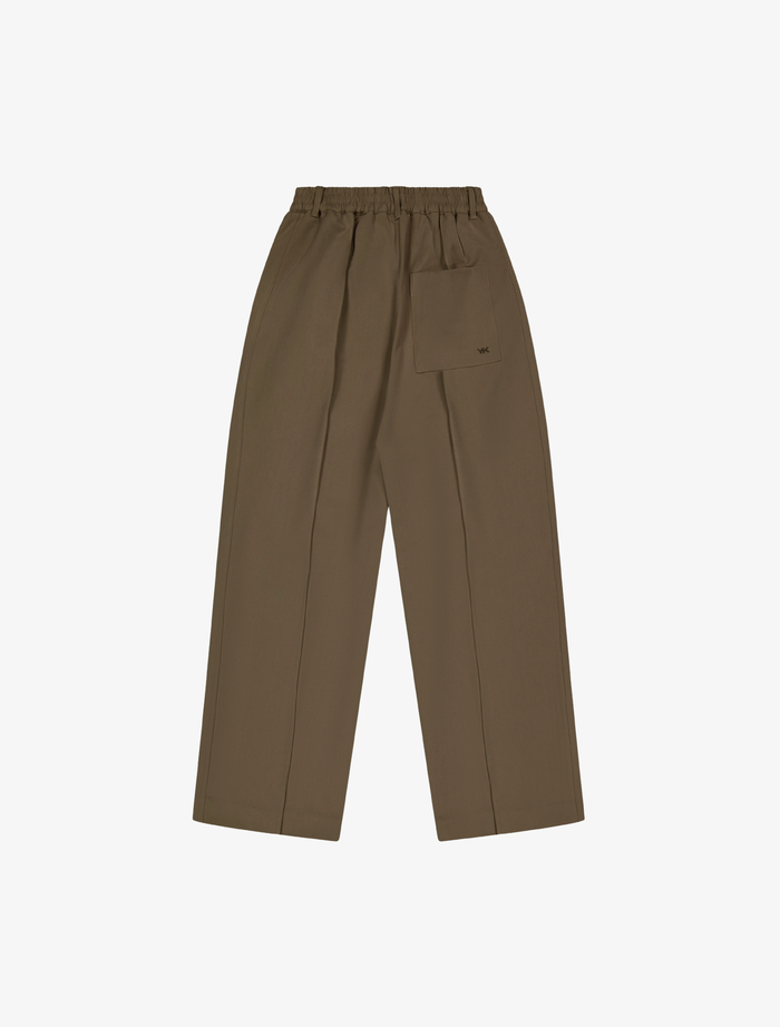 Nothing Draped Pleated Pants | Brown