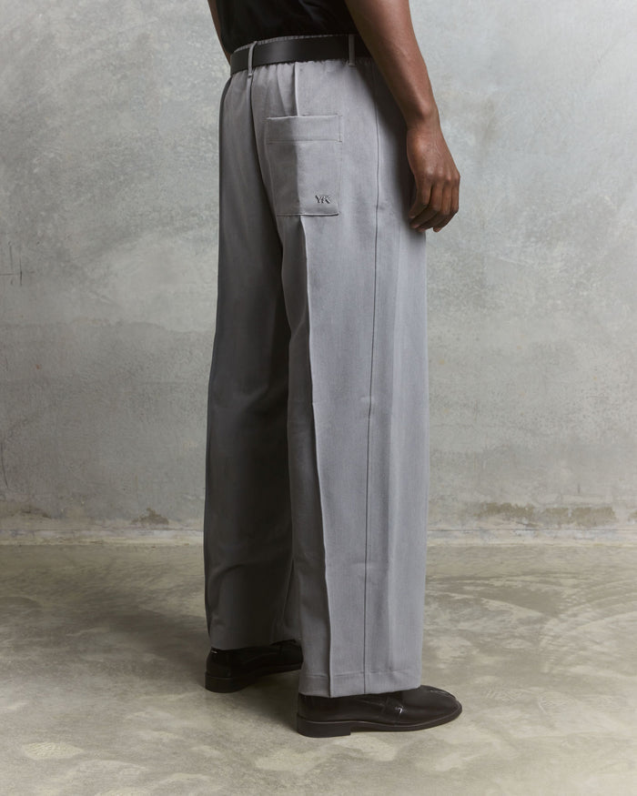 Nothing Draped Pleated Pants | Charcoal