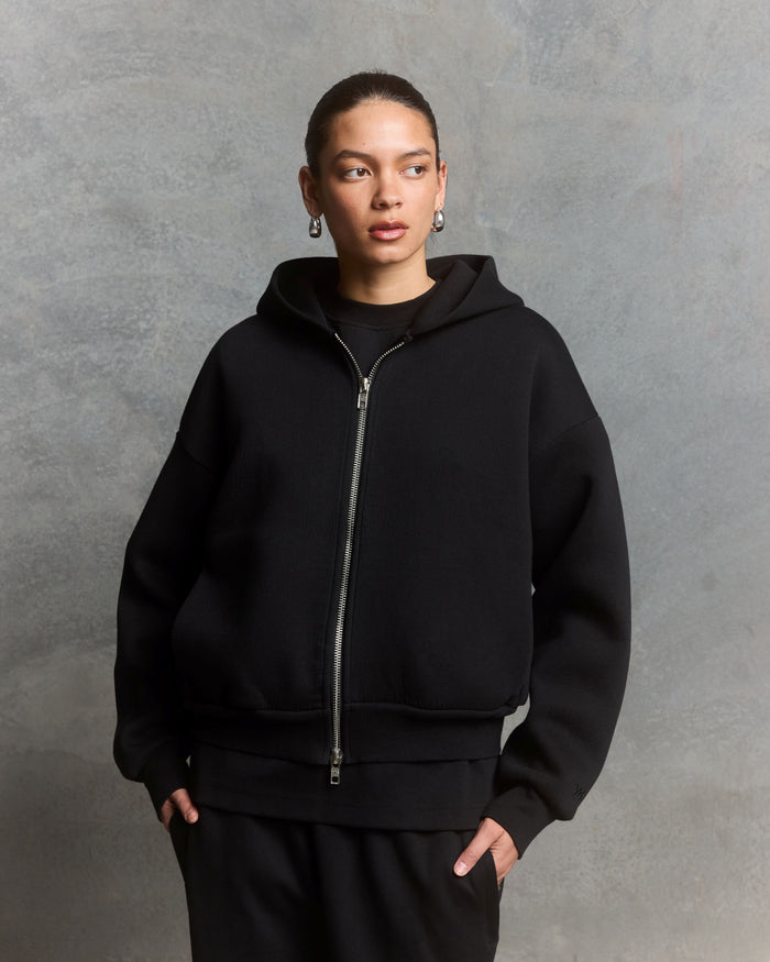 Nothing Form Zip-Up Hoodie | Tar