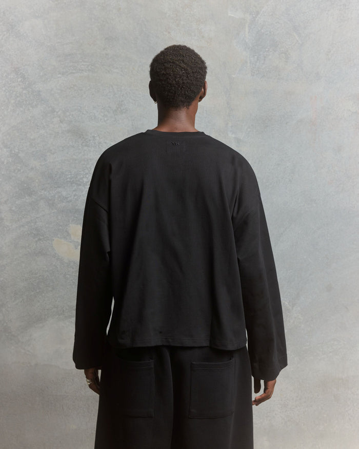 Nothing Wide Long Sleeve Tee | Tar