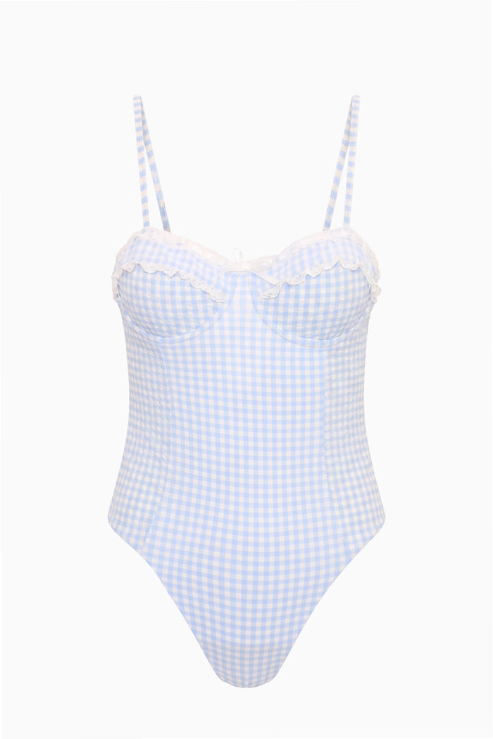 Olivienne Gingham One-Piece Swimsuit