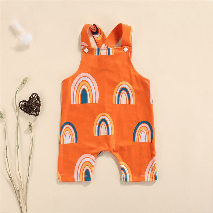 Orange Rainbow Jumper