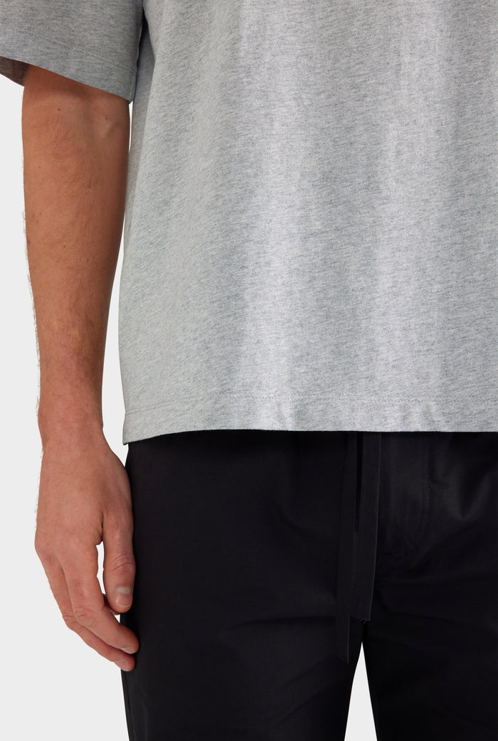 Oversized T Shirt - Grey Marl