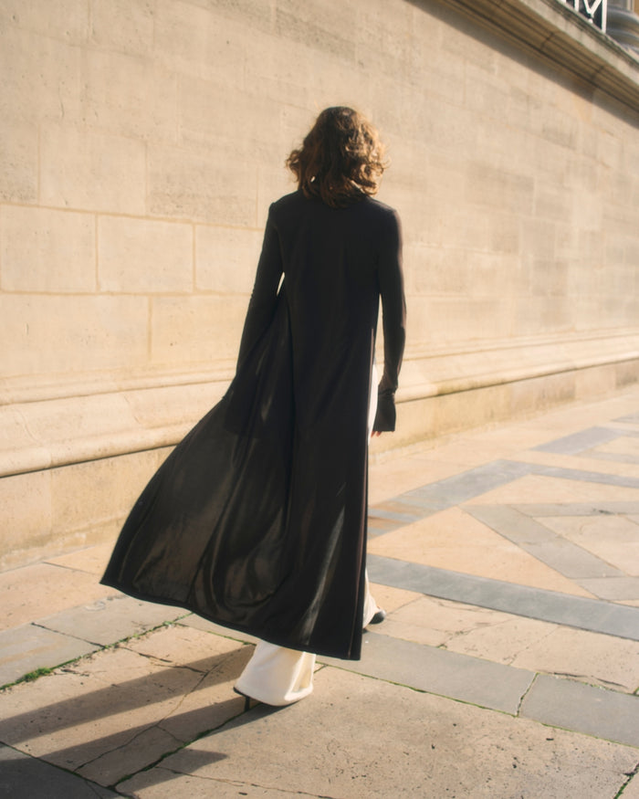 OWEN DRESS ESPRESSO BROWN