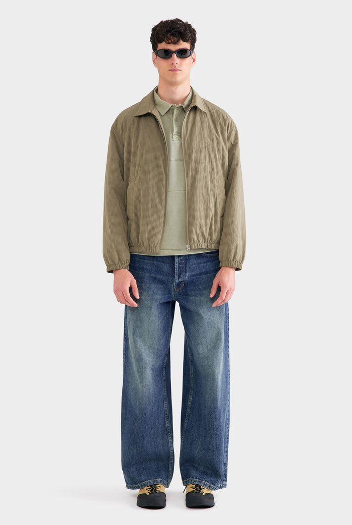 Padded Ripstop Jacket - Olive