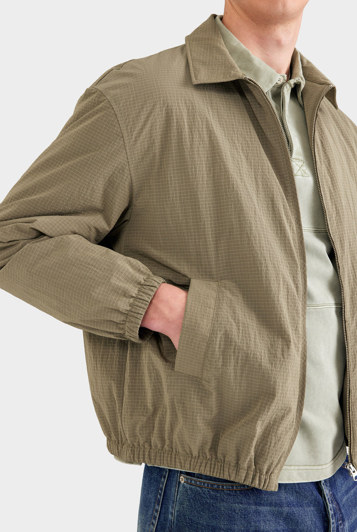 Padded Ripstop Jacket - Olive