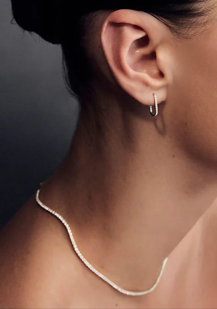 Palais Fine Tennis Necklace - Silver - Jewellery - Saint Valentine