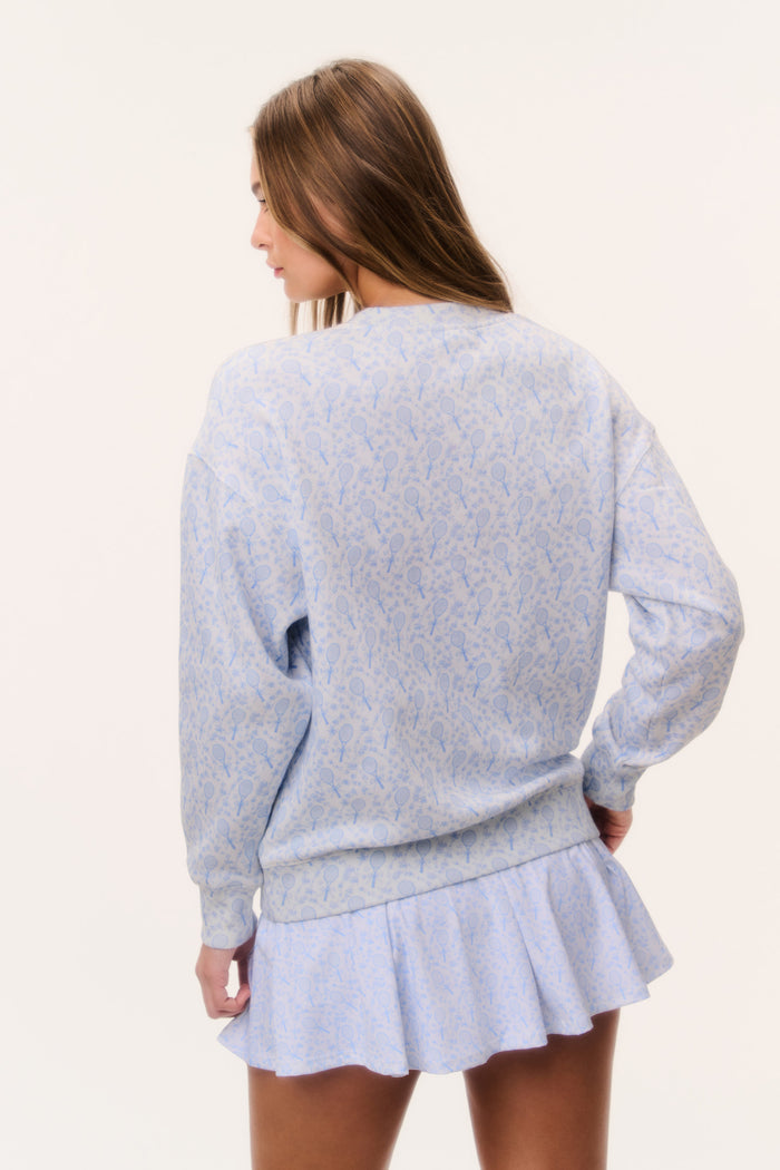 Palo Tennis Print Pullover