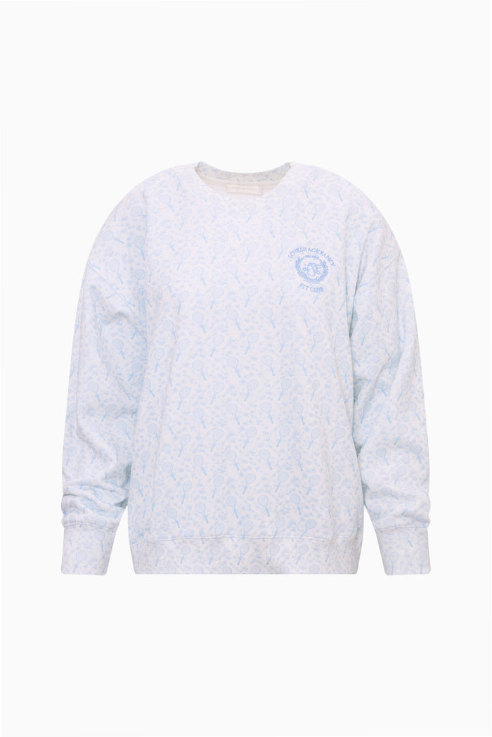Palo Tennis Print Pullover