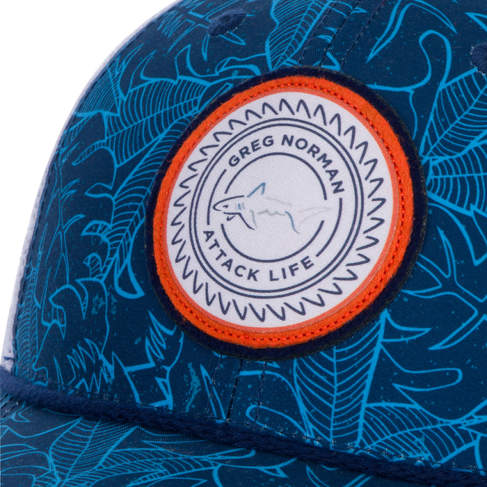 TROPICAL BLUE/WHITE