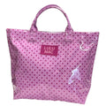 Pink Polkadot Tote Bag
