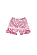 Pink Ruffle Shorts