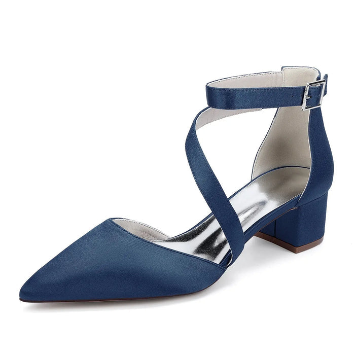 Pointed Toe Bridal Heels Shoes for Wedding & Prom HH30 Sheer Fairy
