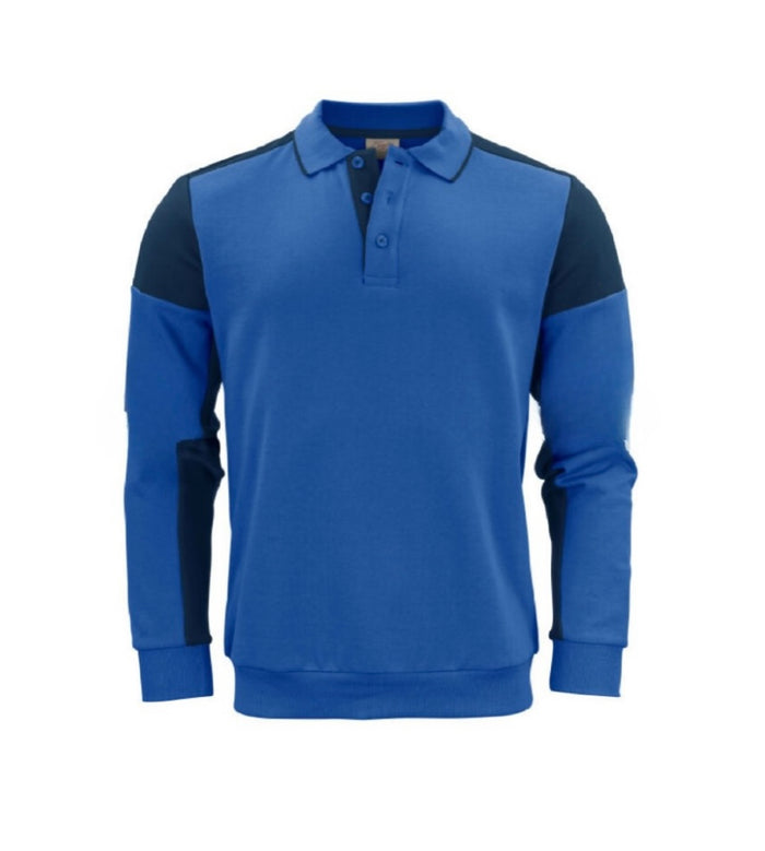 Printer Prime Long Sleeve Polo Sweatshirt