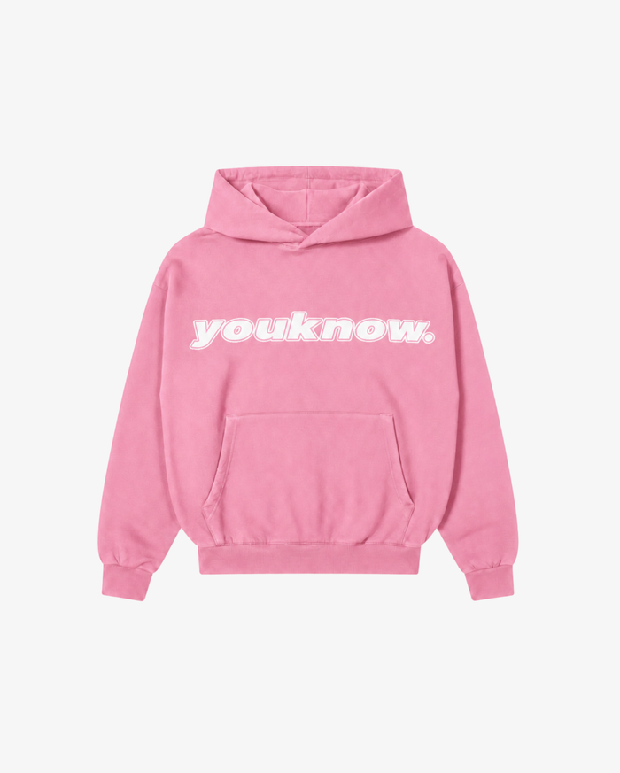 Puff Hoodie | Pink