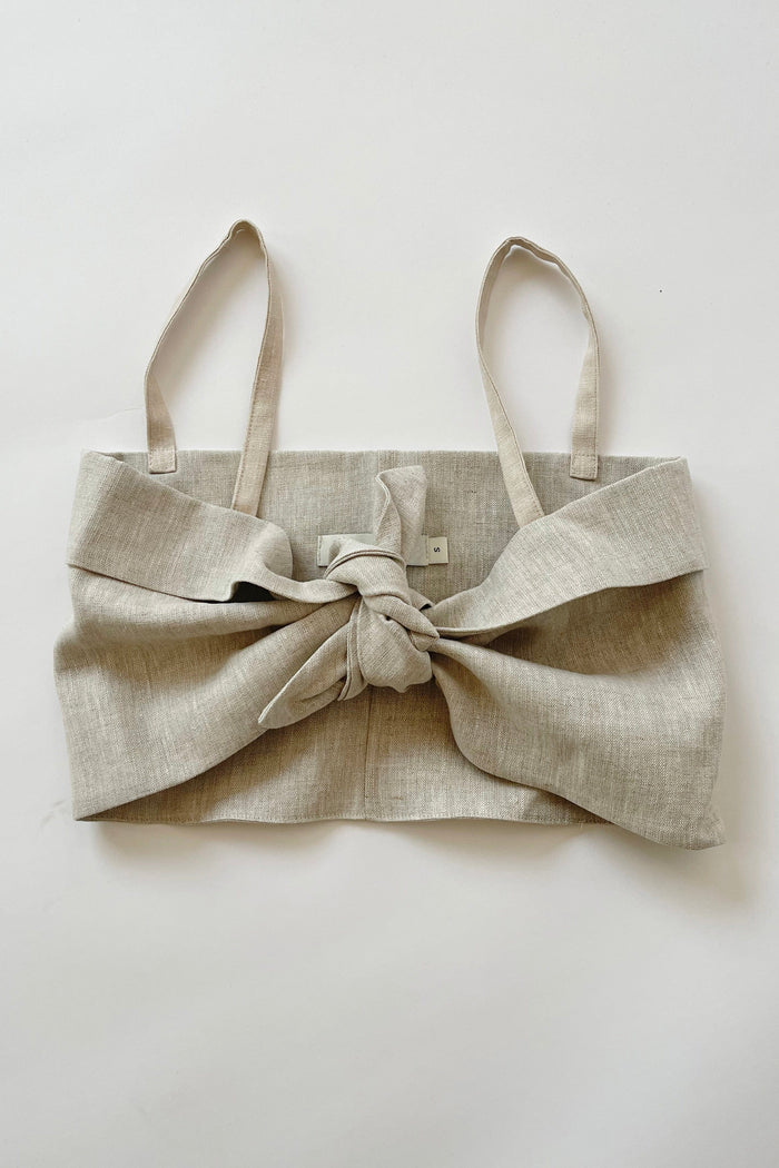 Eliza Faulkner Designs Inc. Shirts & Tops Raw Linen Molly Top