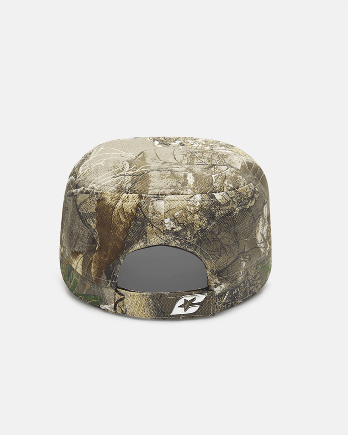 REALTREE CARPENTER CAP GREEN - green camo cap, back view - Cold Culture