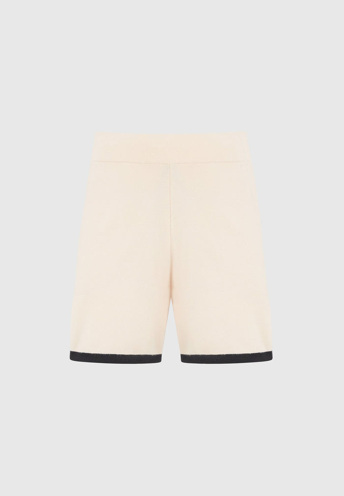contrast-detail-knit-shorts-cream