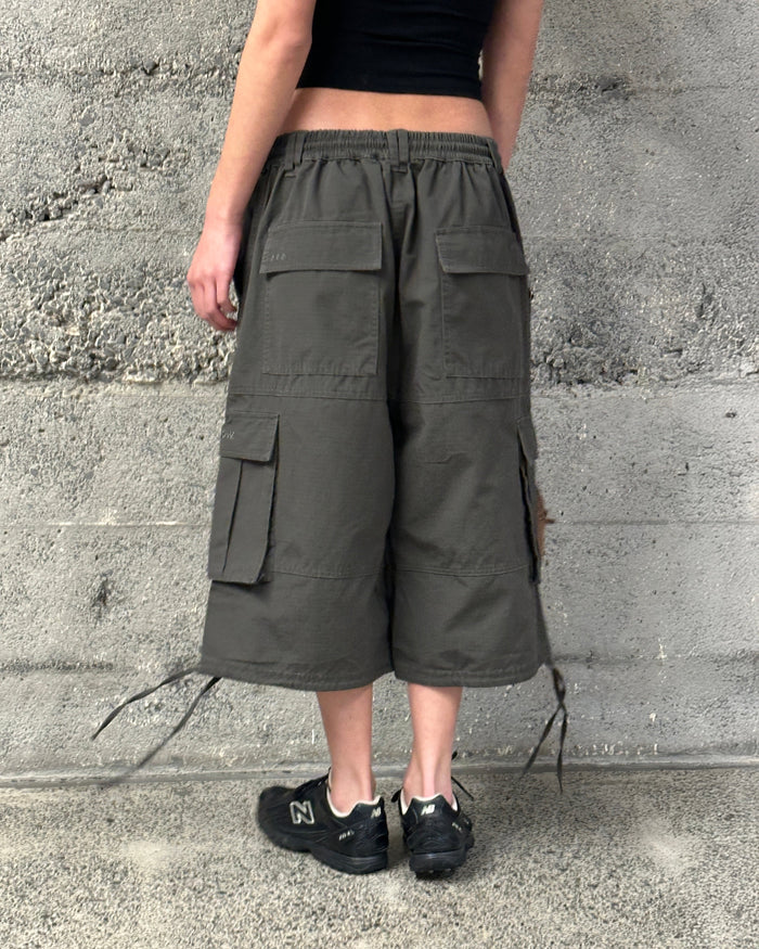 Ripstop Cargo Jorts | Umber