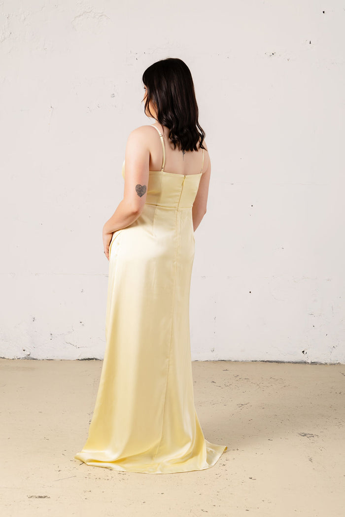 Rory Satin Dress - Dress - JOUNE