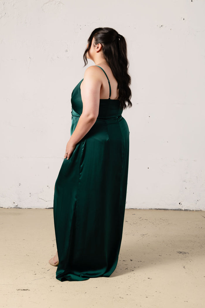 Rory Satin Dress - Dress - JOUNE