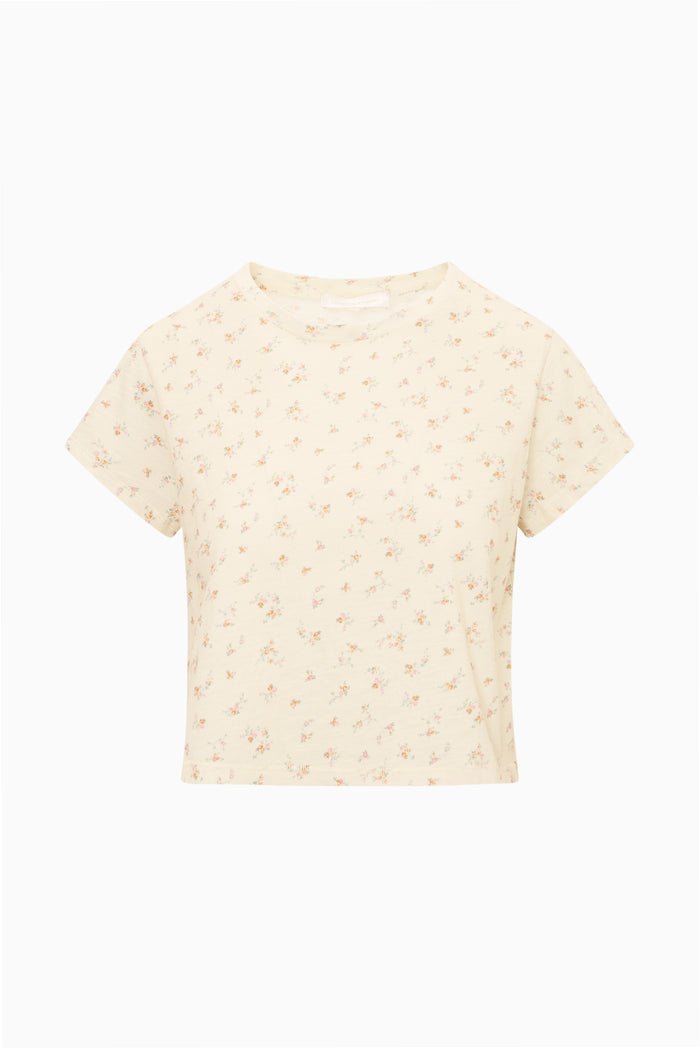 Rubin Ditsy Floral Cropped Tee