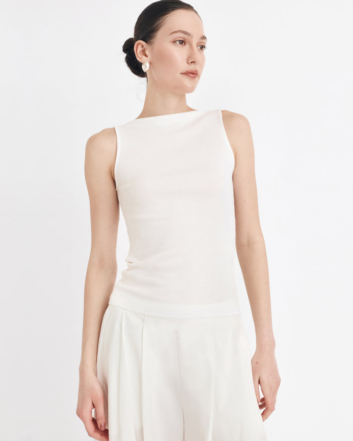 RUBY TOP OFF WHITE