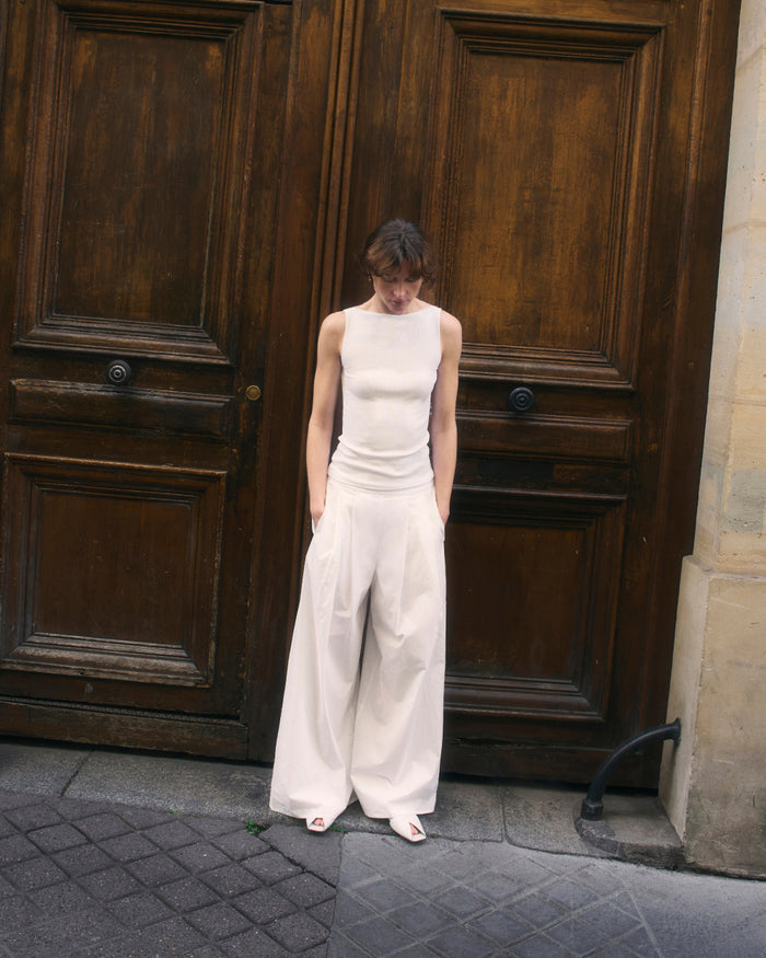 RUBY TOP OFF WHITE