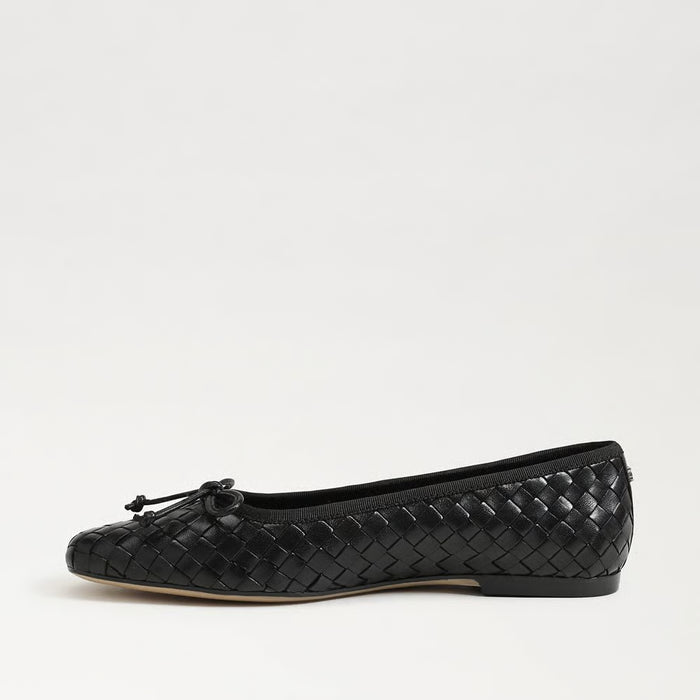 Sam Edelman Ruthie Woven Ballet Flat in Black