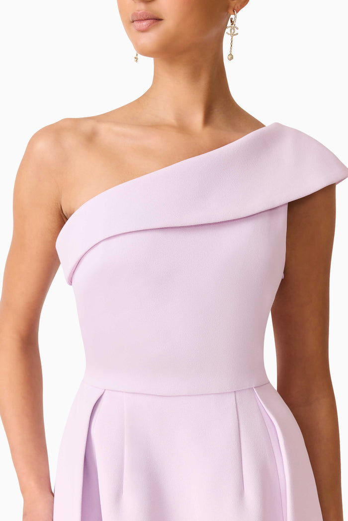 Saphine One-Shoulder Gown - Dress - Elliatt