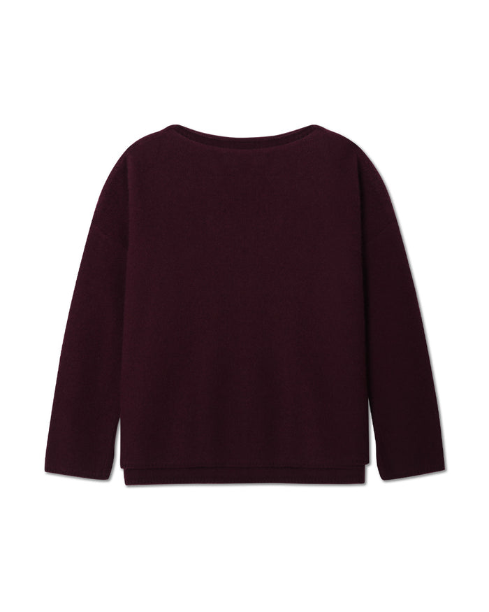 SHAWN SWEATER BURGUNDY