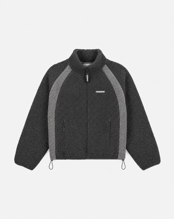 Sherpa Full Zip | Black